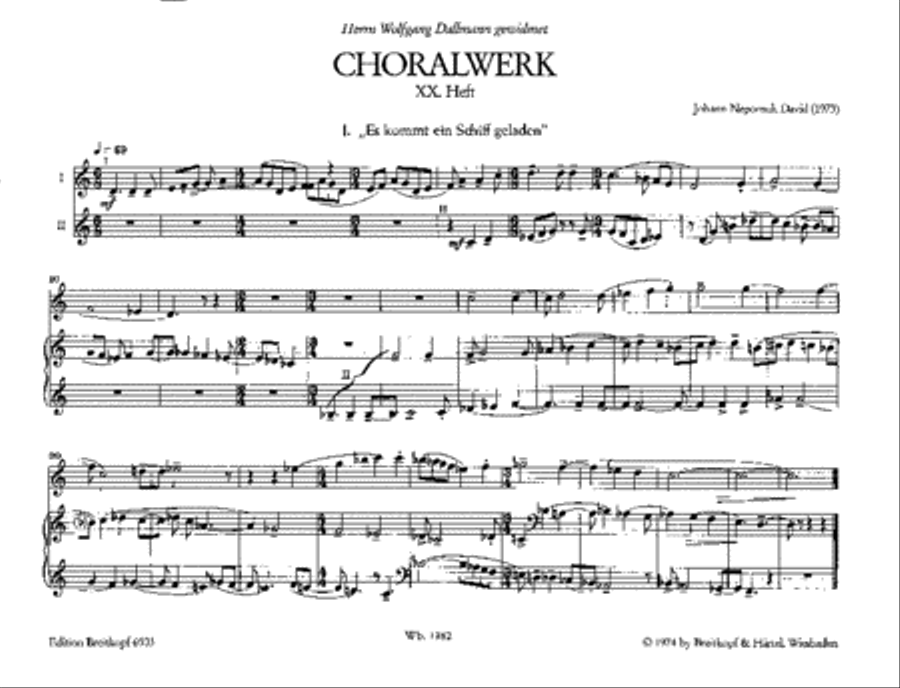 Chorale Works Organ scores gallery preview page 2
