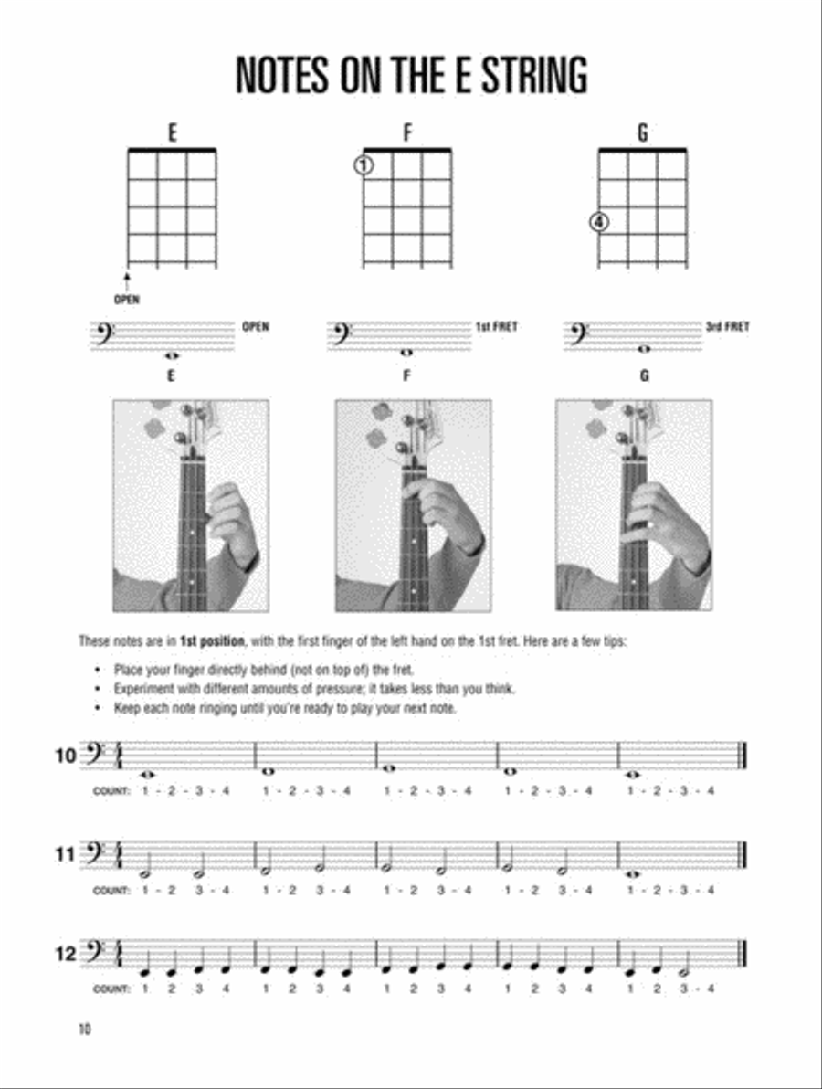Hal Leonard Bass Method Book 1 – 2nd Edition Collection / Songbook scores gallery preview page 4