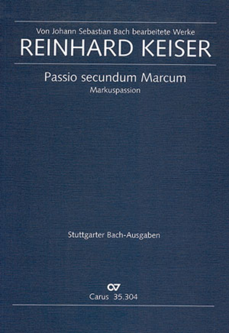 Markuspassion (St. Mark Passion)