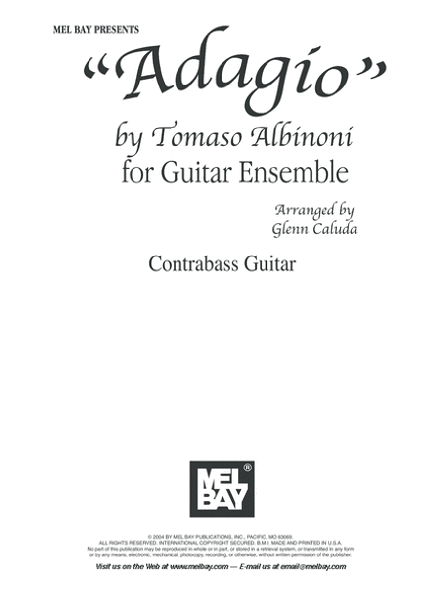 Adagio Guitar Ensemble scores gallery preview page 2
