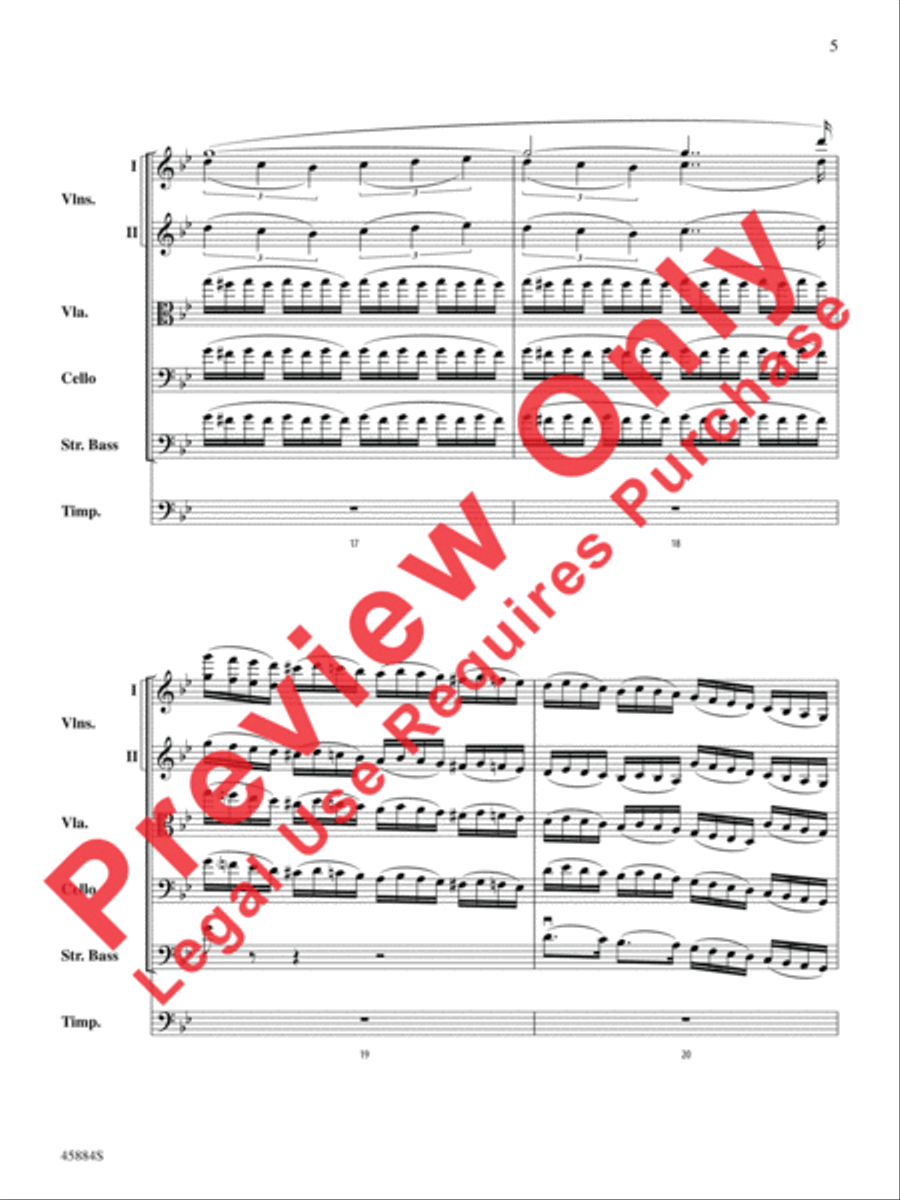 Day of Wrath String Orchestra scores gallery preview page 5