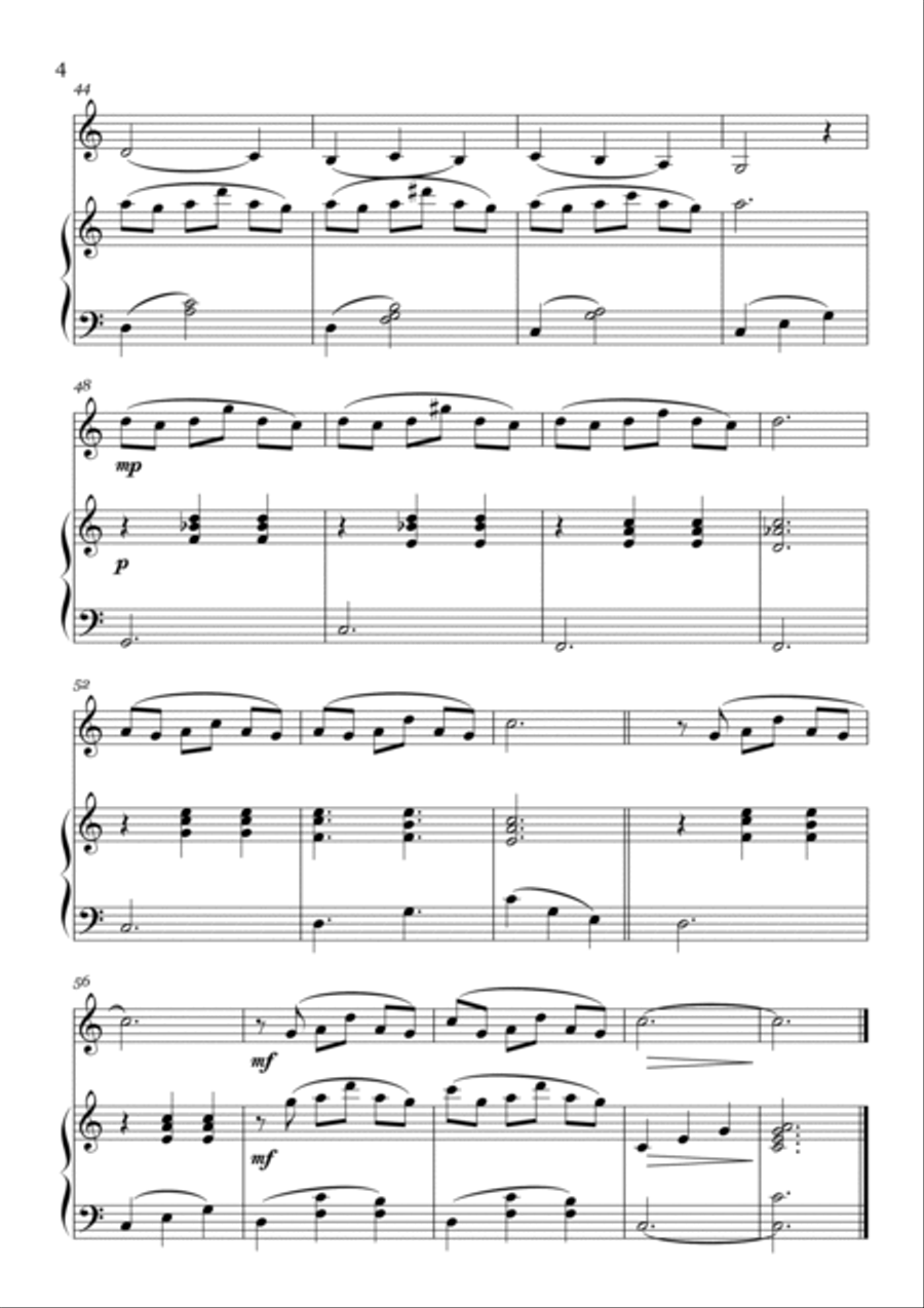 Pela Luz Dos Olhos Teus Pela Luz Dos Olhos Teus Clarinet Solo scores gallery preview page 5