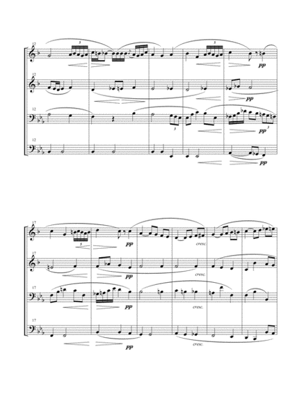 Adagietto from "L'Arlesienne Suite No. 1" for Brass Quartet image number null