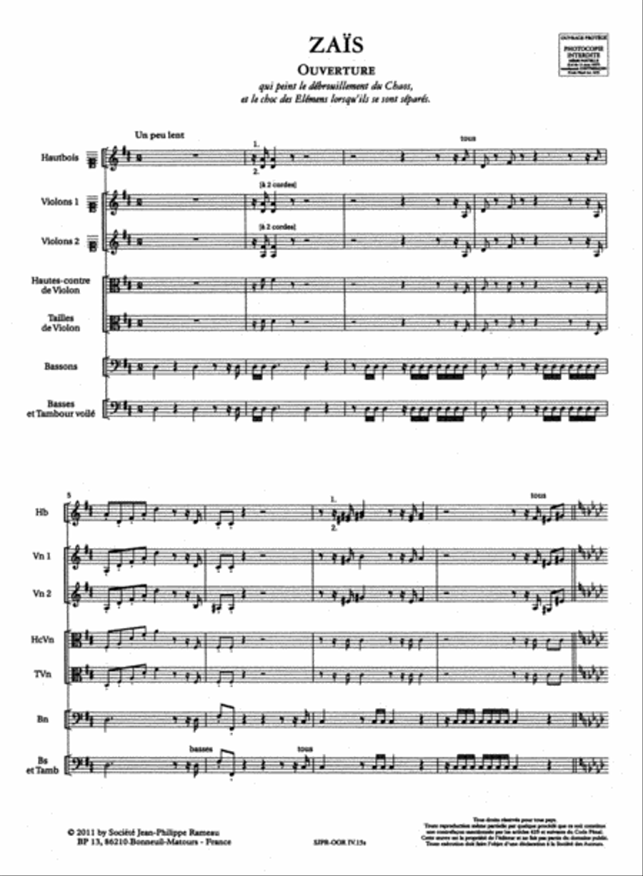 Zaïs RCT 60 Zaïs RCT 60 Orchestra scores gallery preview page 2