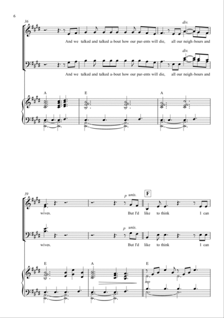 Carry On 4-Part scores gallery preview page 6
