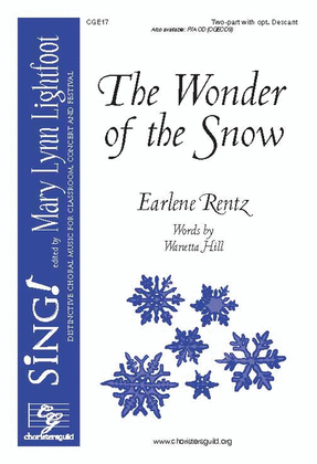 Book cover for The Wonder of the Snow (Two-part with opt. Descant)