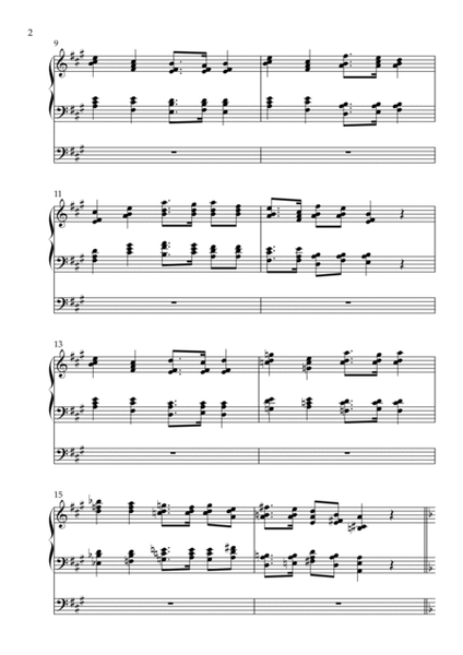 Fiery Fanfare, Op. 157 (Organ Solo) by Vidas Pinkevicius