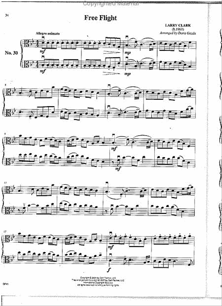 Progressive Duets - Volume II Viola scores gallery preview page 2