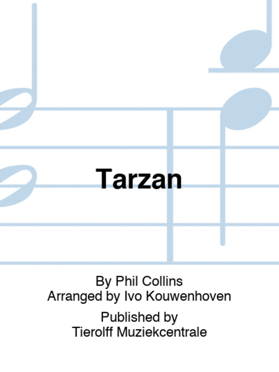 Tarzan Concert Band scores gallery preview page 1