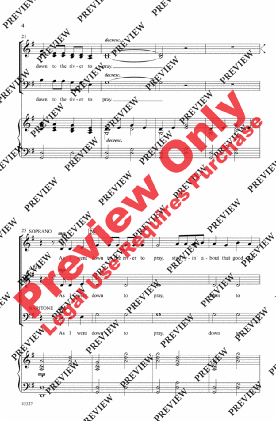 The River 3-Part scores gallery preview page 4