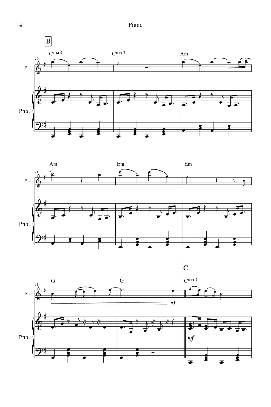 Chihiro Flute scores gallery preview page 4