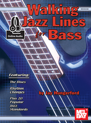 Book cover for Walking Jazz Lines for Bass