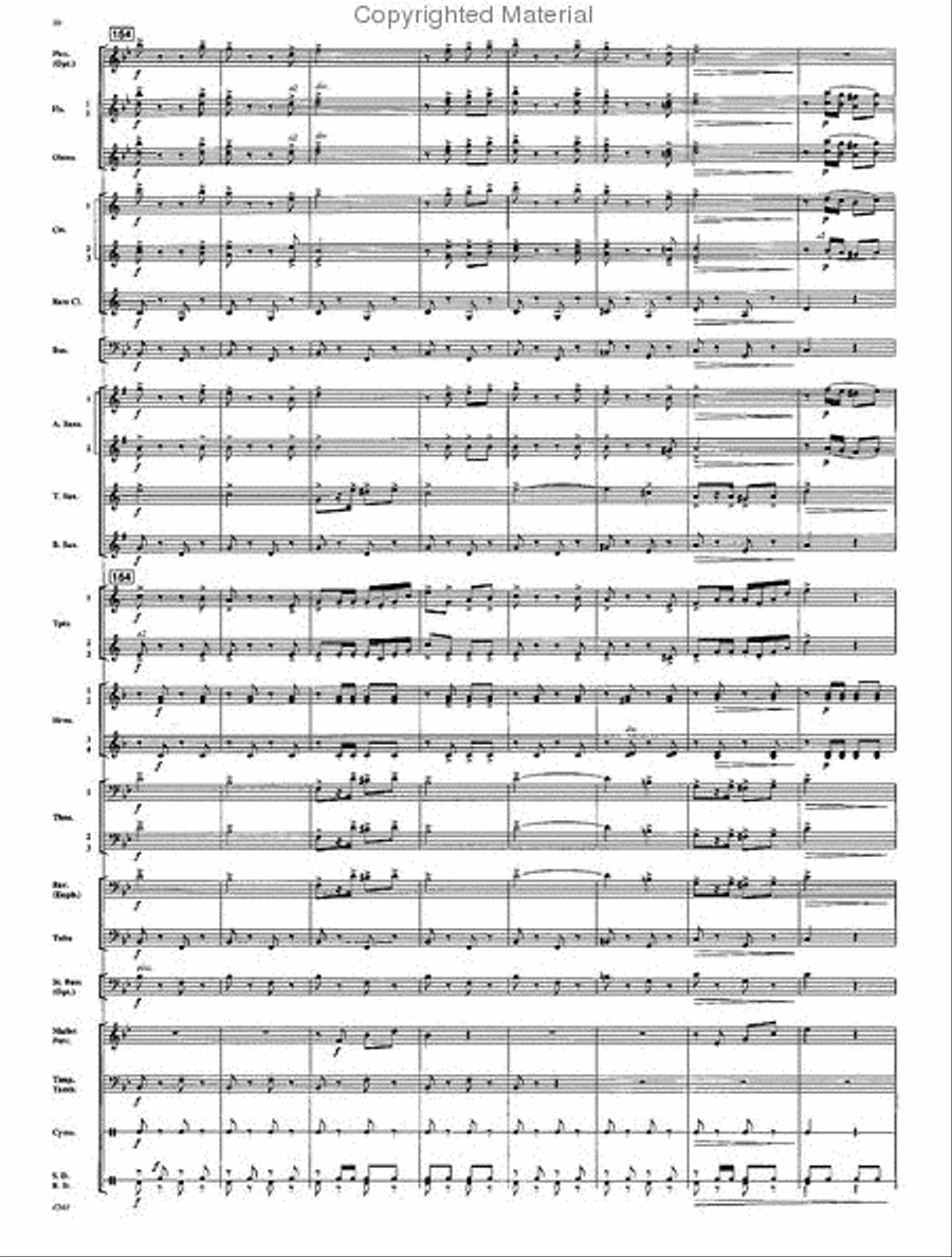 Zacatecas Zacatecas Concert Band scores gallery preview page 21