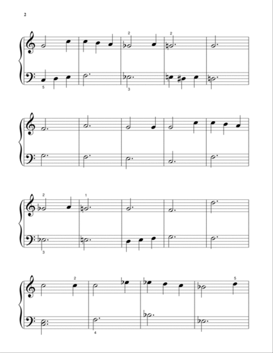 True Love (from High Society) Easy Piano scores gallery preview page 2