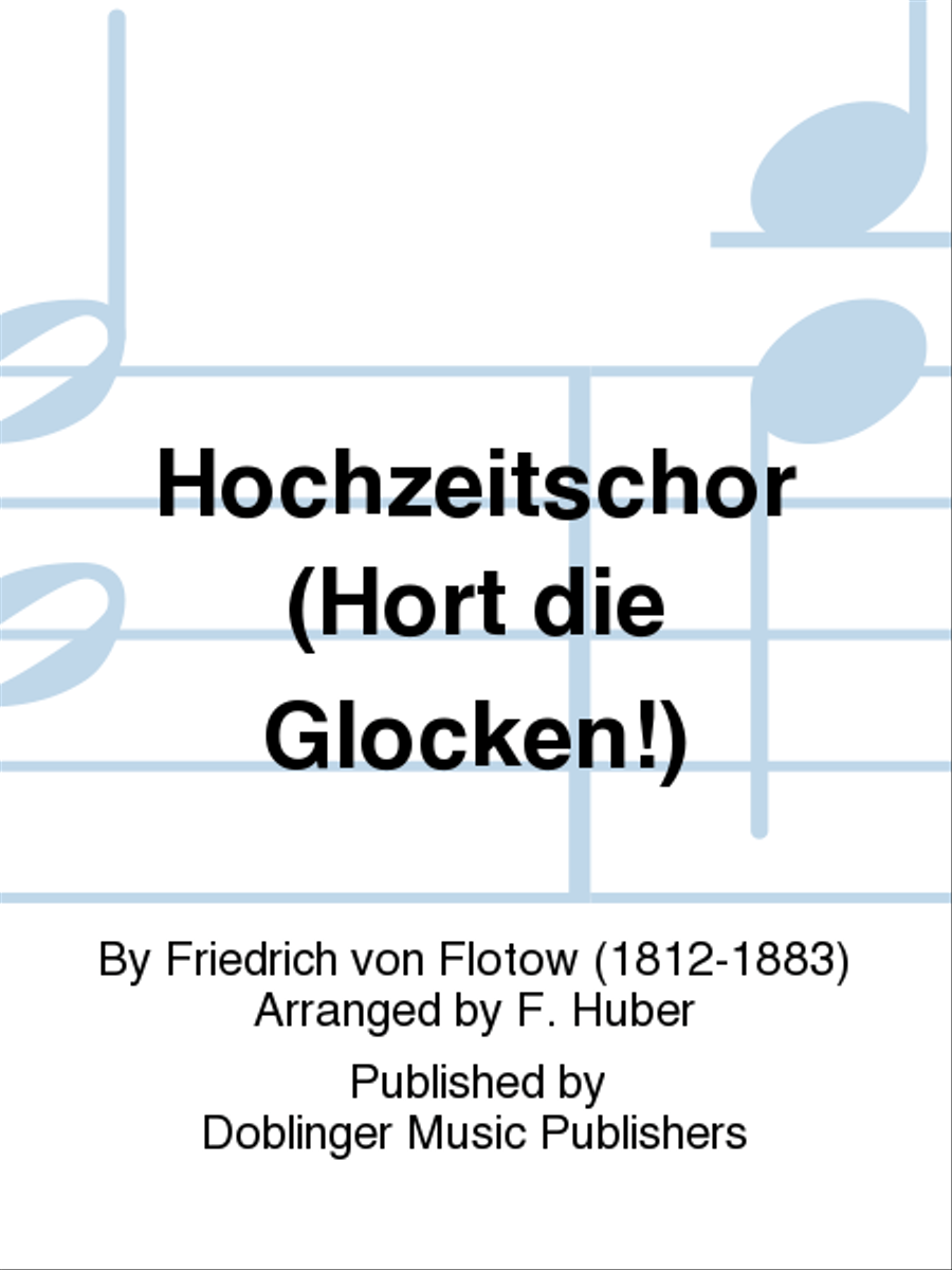Hochzeitschor (Hort die Glocken!) Mixed Choir scores gallery preview page 1