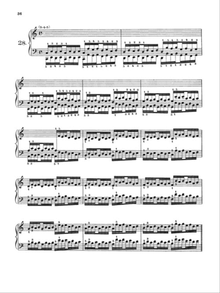 Hanon – Virtuoso Pianist in 60 Exercises – Complete Piano Method scores gallery preview page 4
