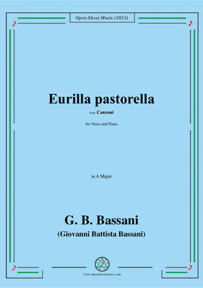 G. B. Bassani-Eurilla pastorella,in A Major