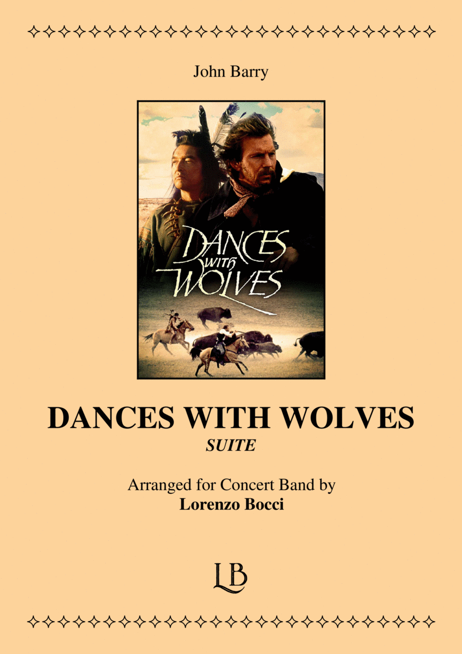 Dances With Wolves Suite Concert Band scores gallery preview page 1
