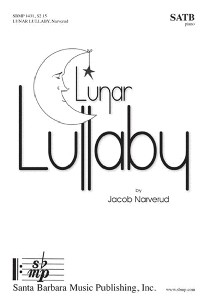 Lunar Lullaby - SATB Octavo image number null