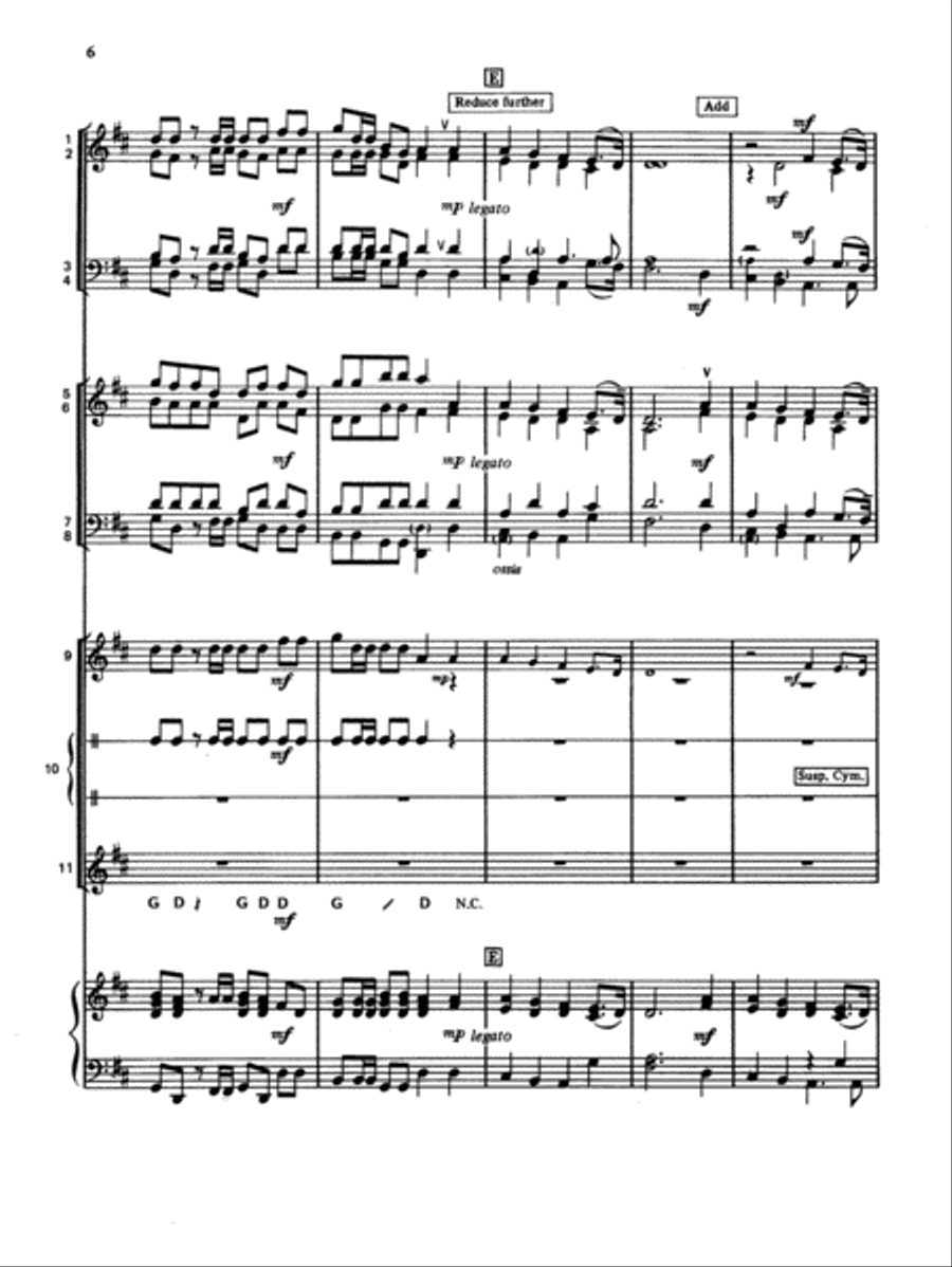 Hallelujah Chorus (from The Messiah) Choir scores gallery preview page 6