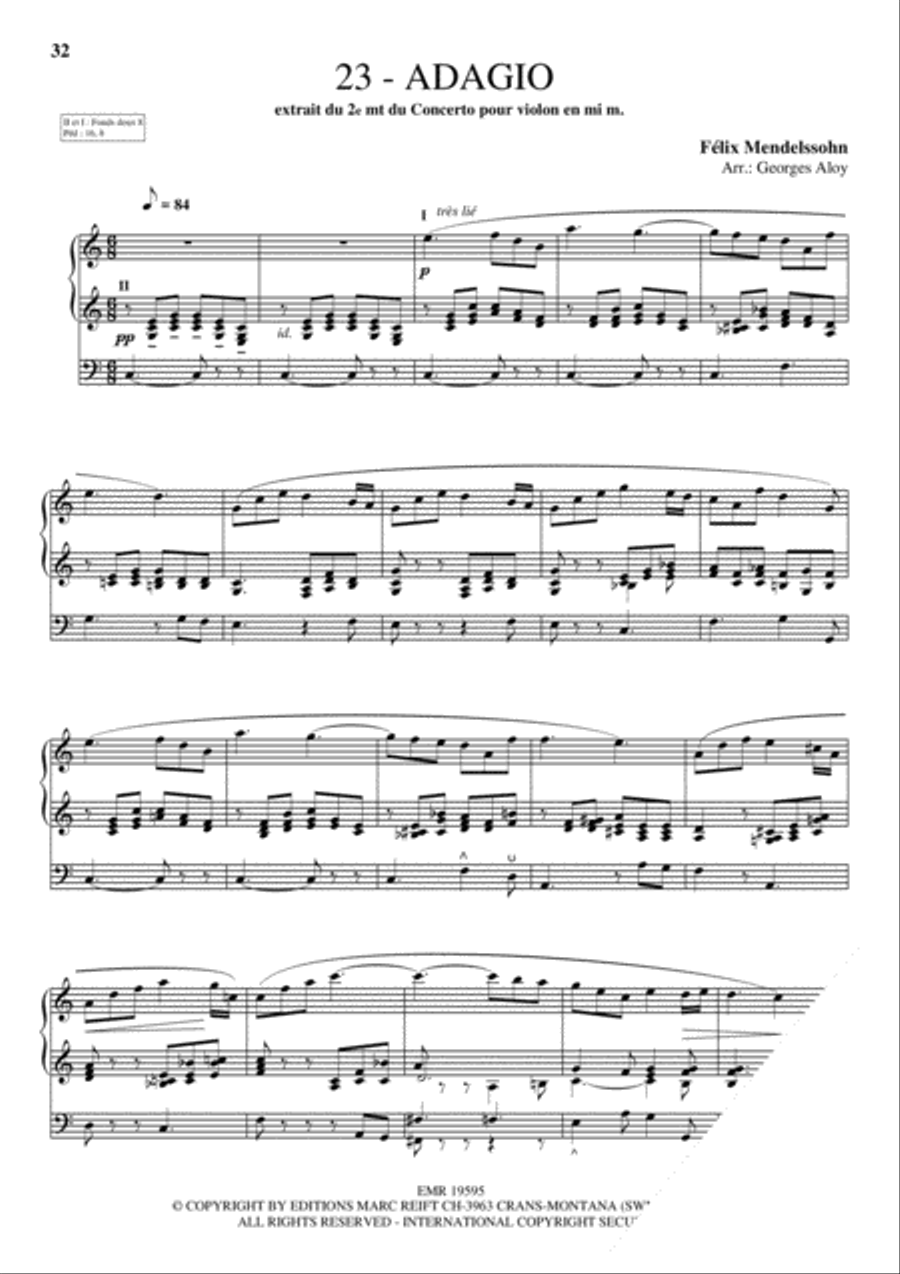 24 Pieces celebres Volume 2 Organ scores gallery preview page 14