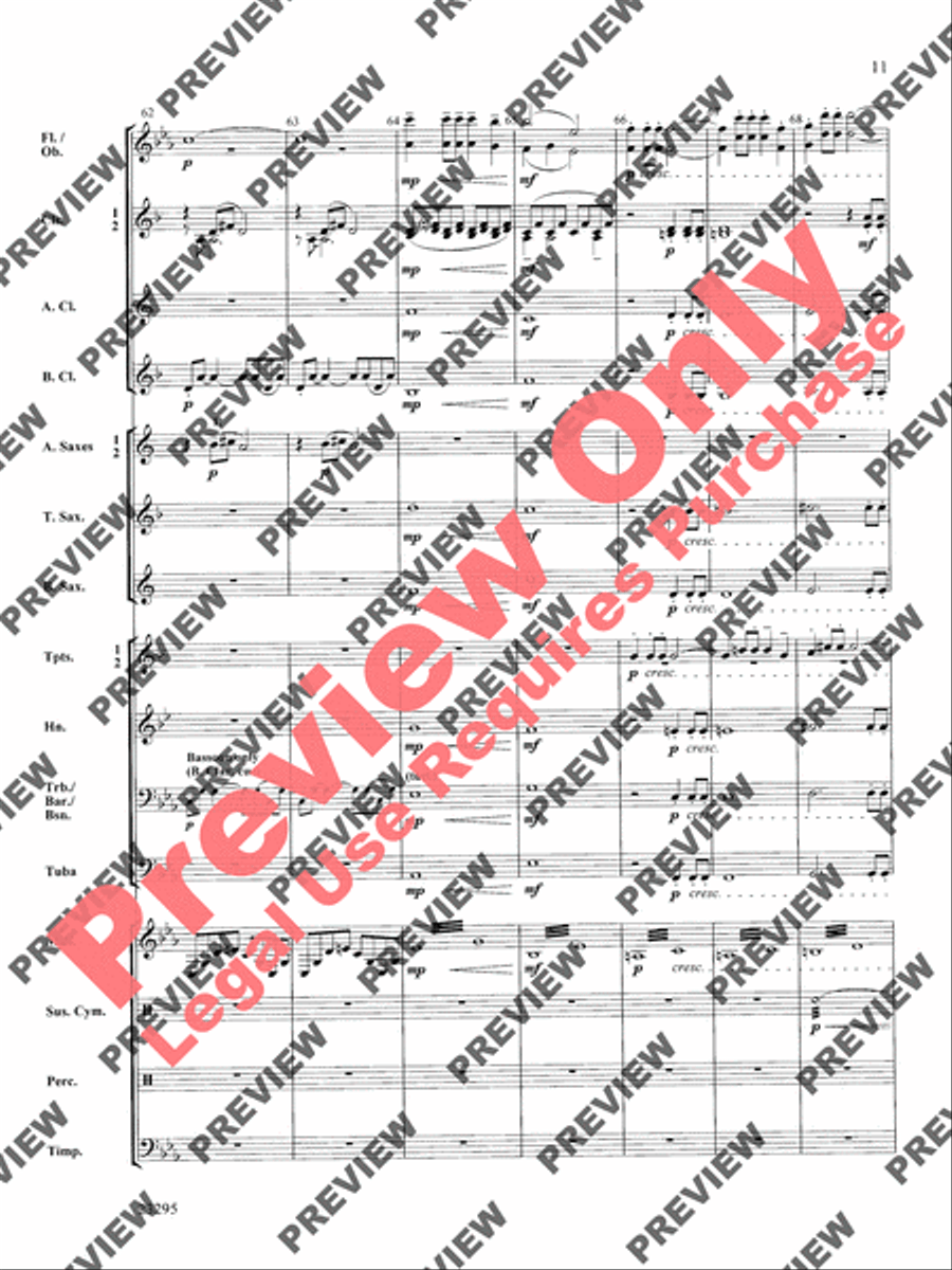 Stormchasers Concert Band scores gallery preview page 12