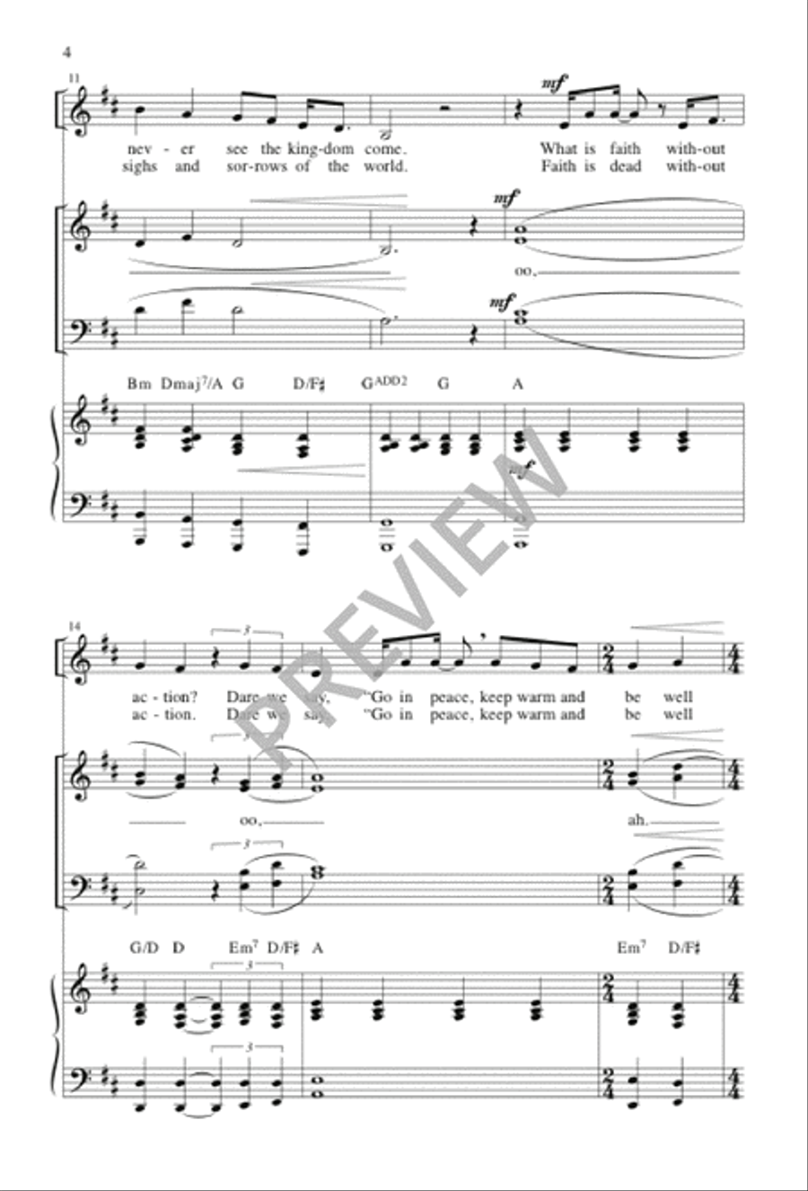 The Heart of God The Heart of God 3-Part scores gallery preview page 4