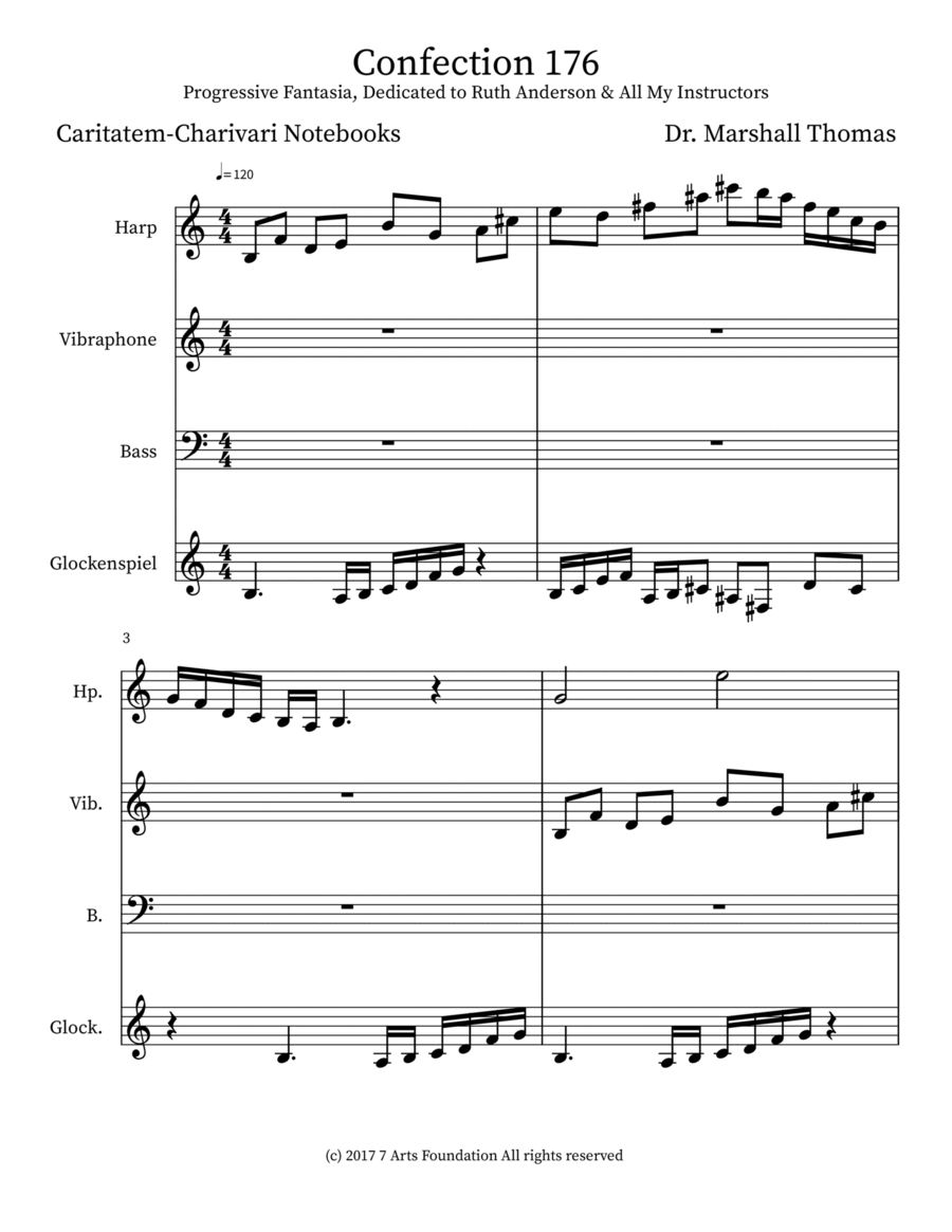 Confection 176 Double Bass scores gallery preview page 1