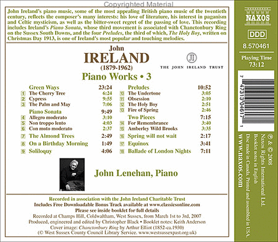 Volume 3: Piano Works image number null