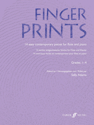 Book cover for Fingerprints for Flute and Piano
