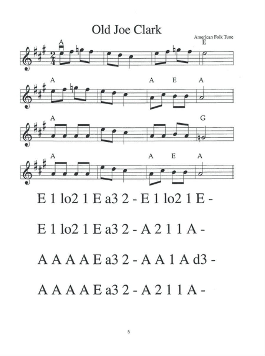 Easiest Fiddling Book Violin scores gallery preview page 6