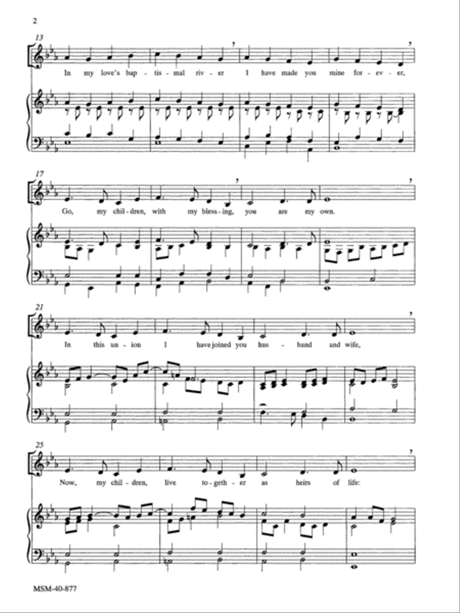 Go, My Children, with My Blessing (Low Voice) Low Voice scores gallery preview page 2