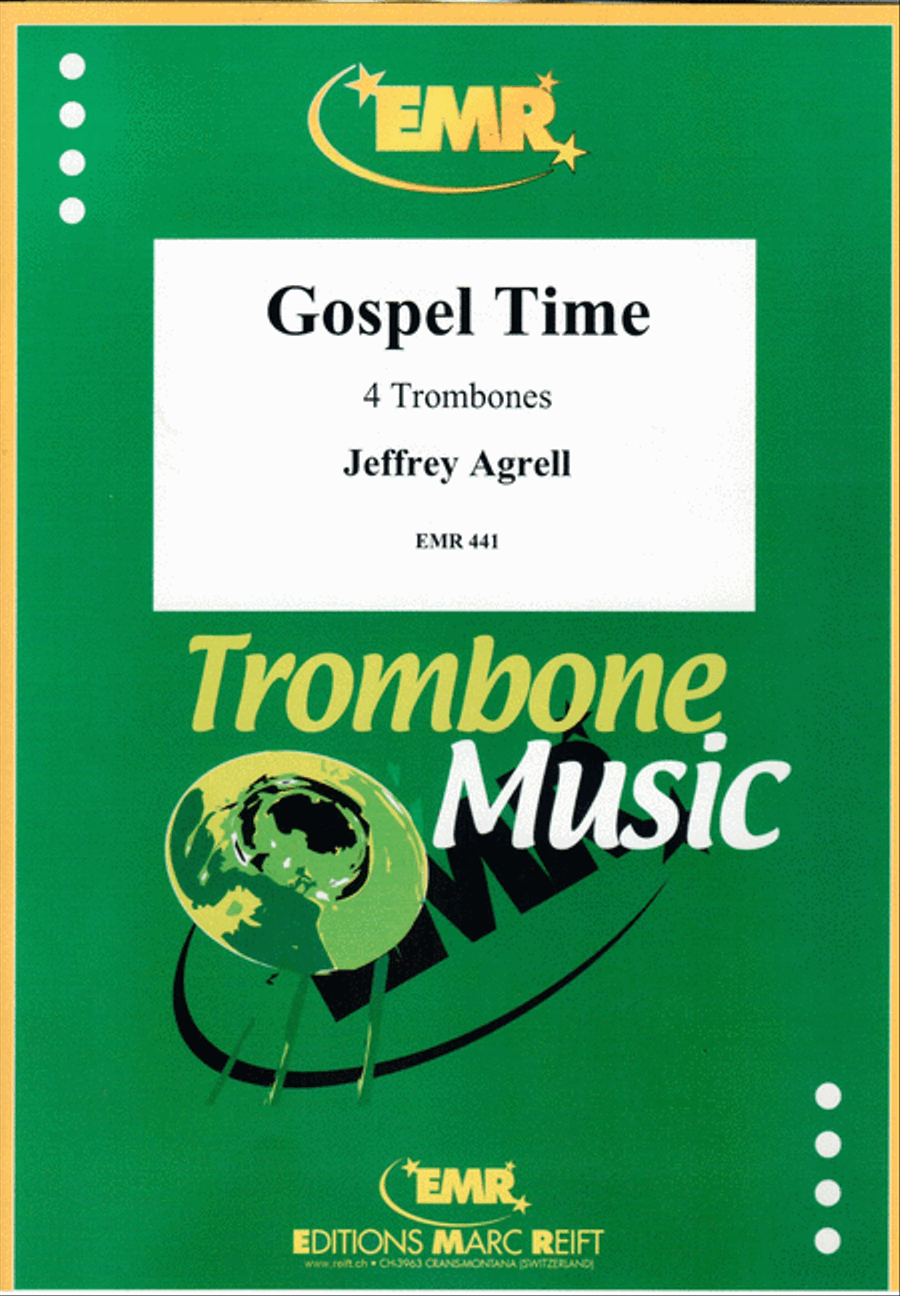 Gospel Time Gospel Time Trombone Quartet scores gallery preview page 1