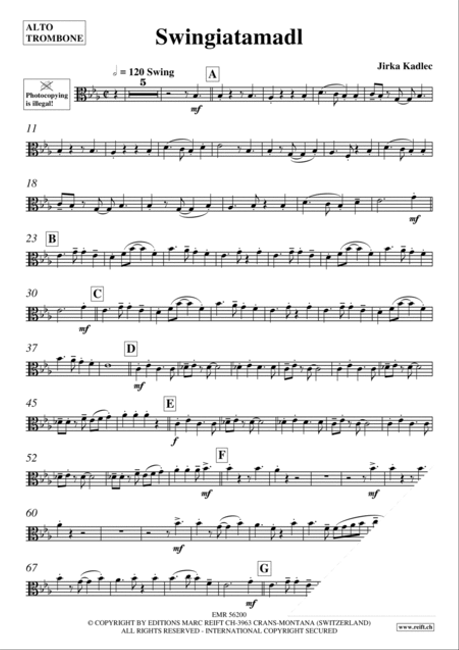 Swingiatamadl Piano Accompaniment scores gallery preview page 3