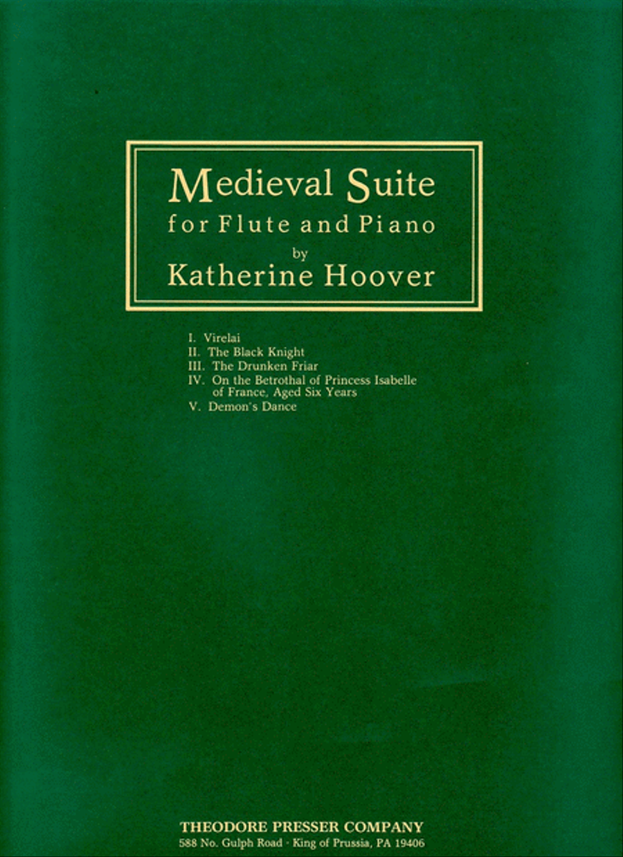 Medieval Suite Chamber Music scores gallery preview page 1