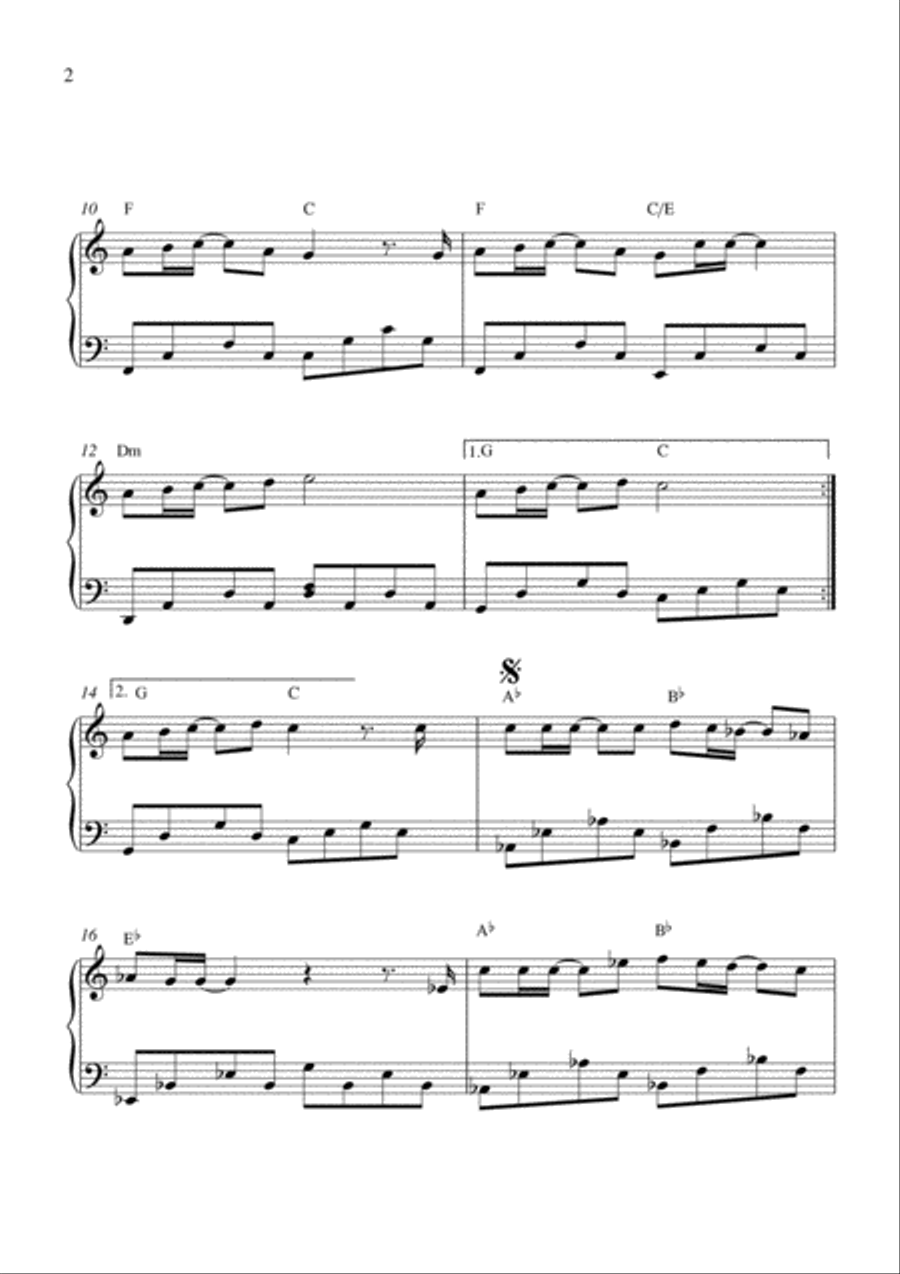 God Will Make A Way Easy Piano scores gallery preview page 2