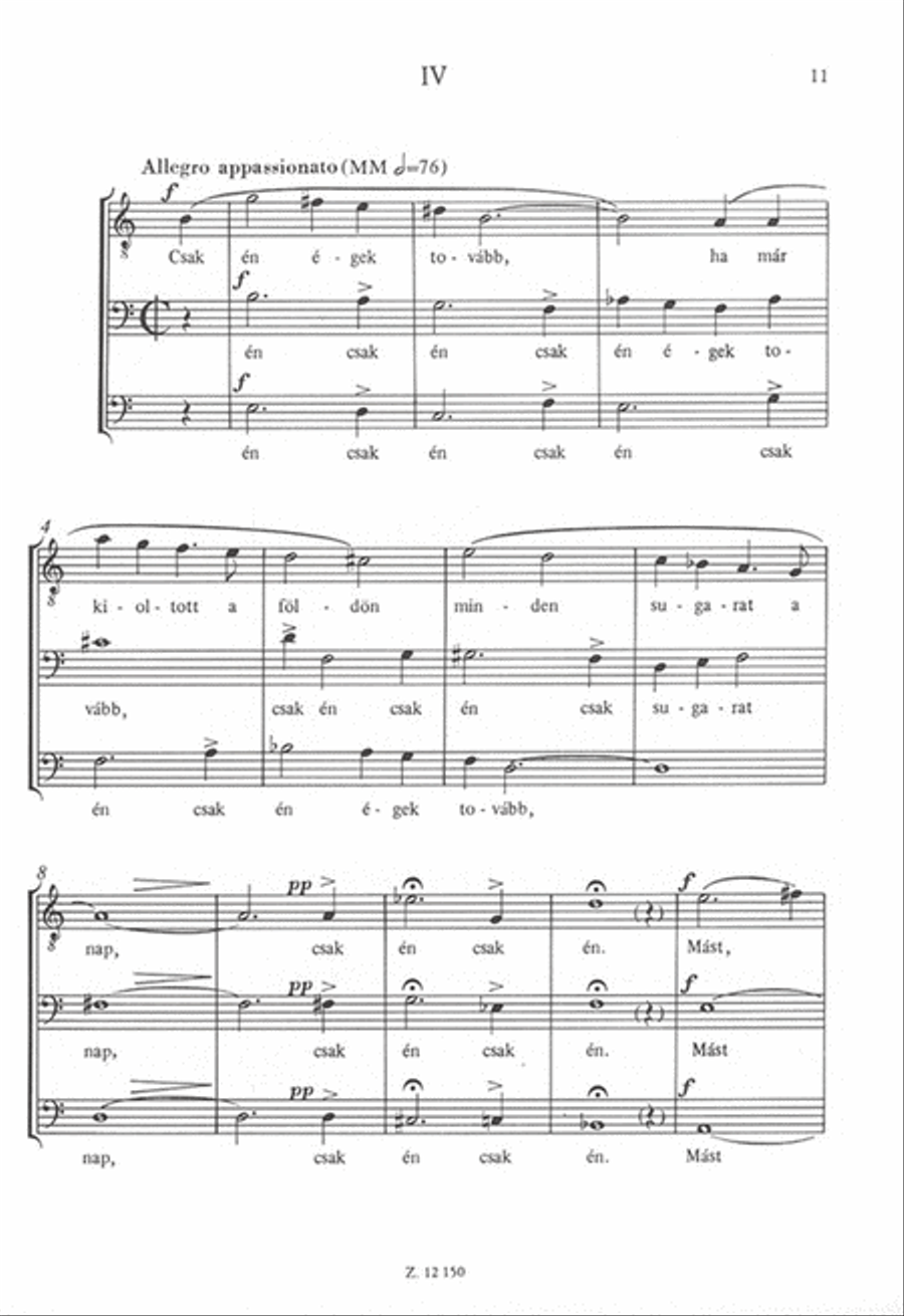 Szép szemeddel Szép szemeddel A Cappella scores gallery preview page 4