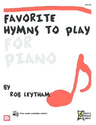 Book cover for Favorite Hymns to Play for Piano