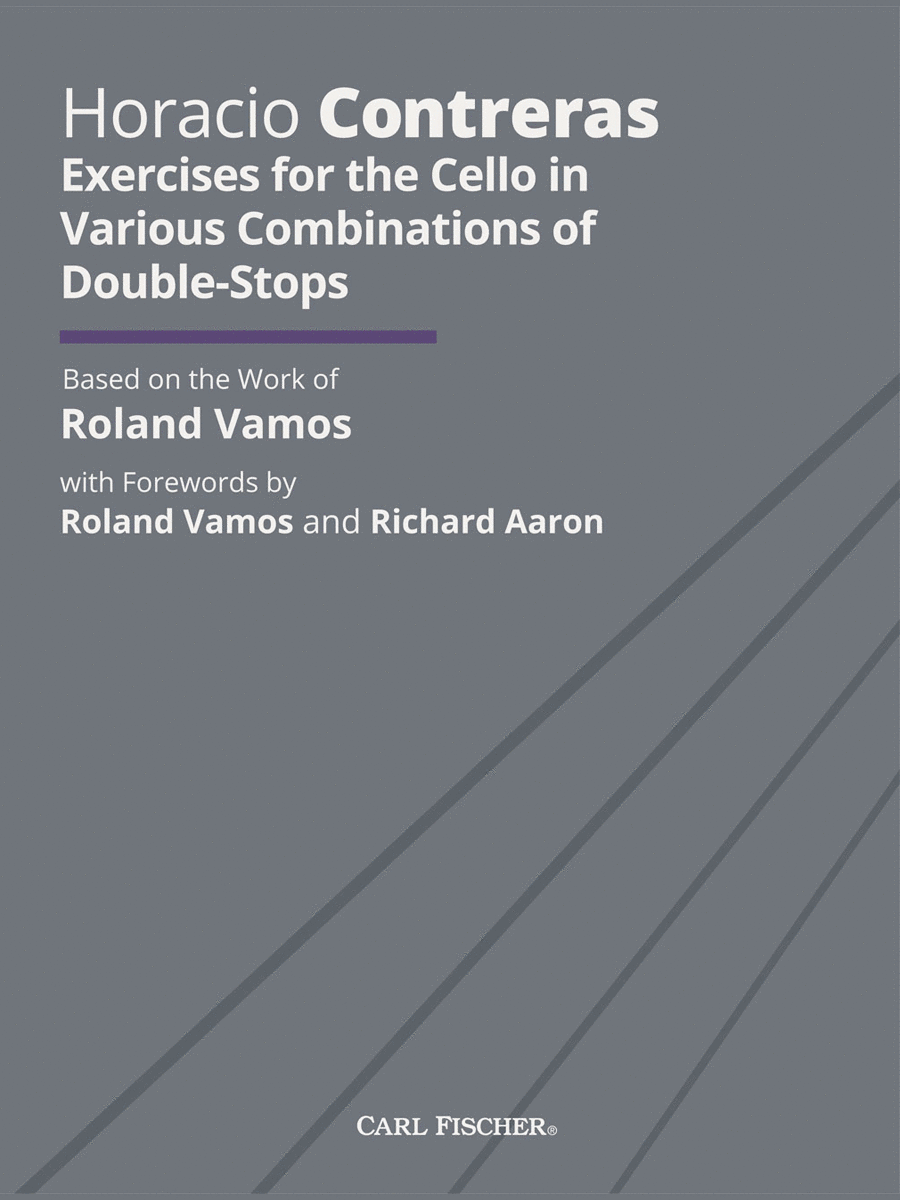 Exercises for the Cello in Various Combinations of Double-Stops