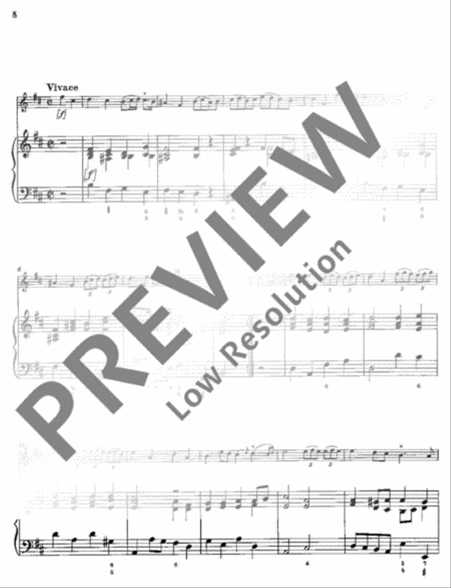 2 Sonatas Flute scores gallery preview page 9