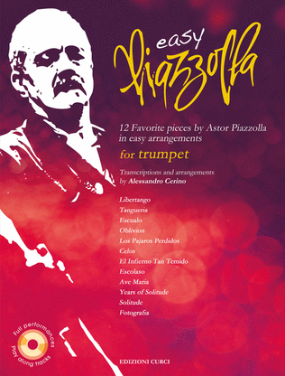 Book cover for Easy Piazzolla for Trumpet