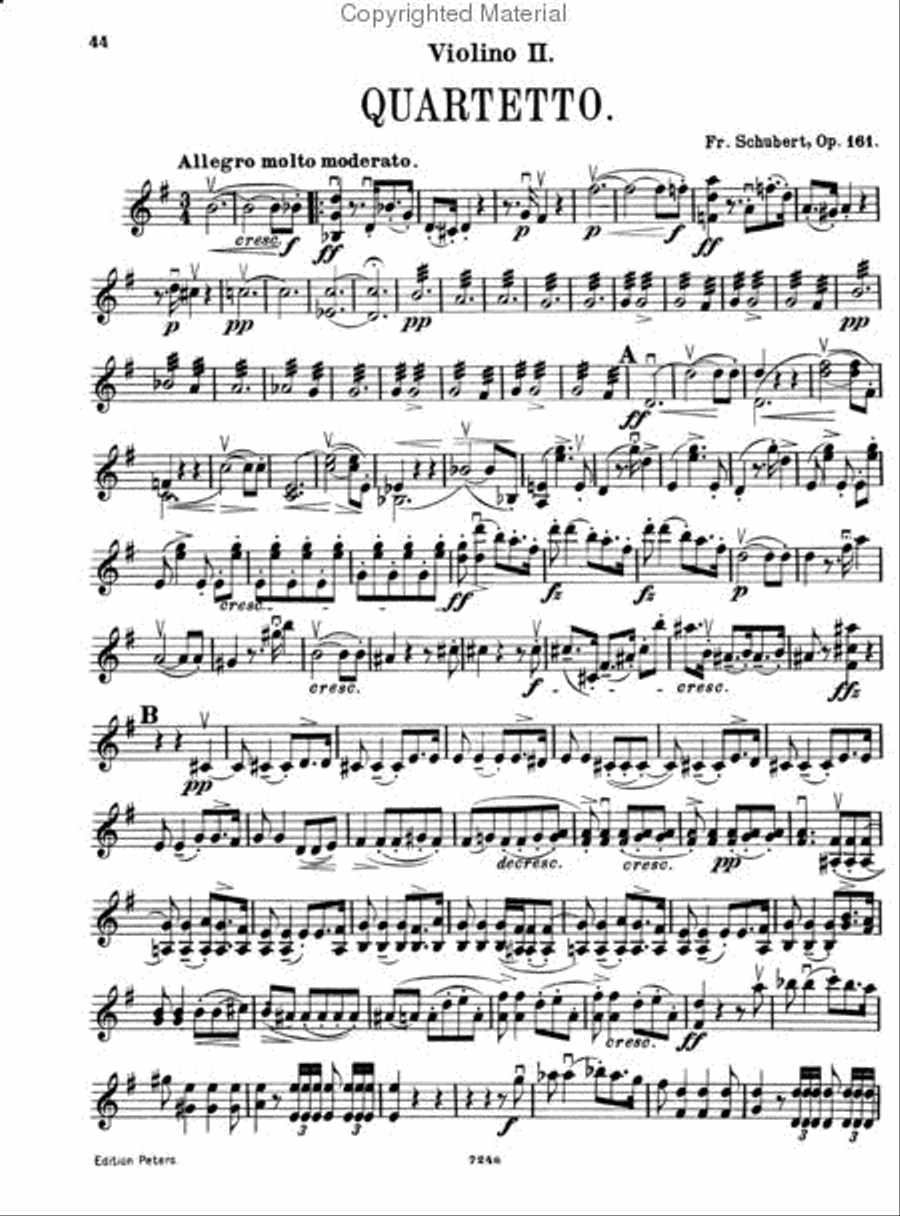 String Quartets String Quartet scores gallery preview page 4