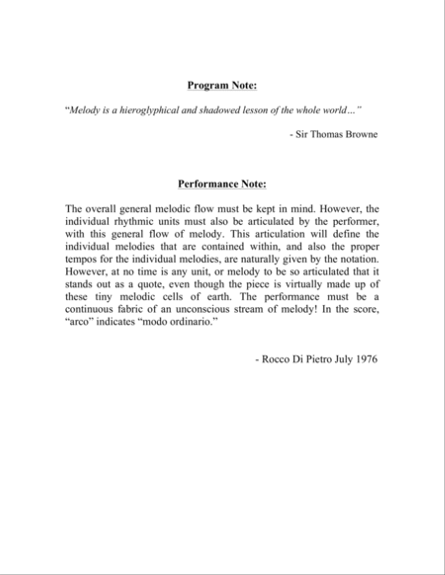 Melodia della terra (Melody of the Earth) Violin Solo scores gallery preview page 2