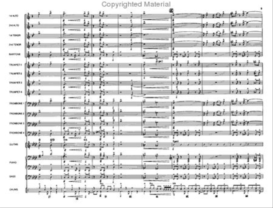Bringin' It On Jazz Ensemble scores gallery preview page 9