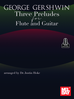Book cover for George Gershwin Three Preludes for Flute and Guitar