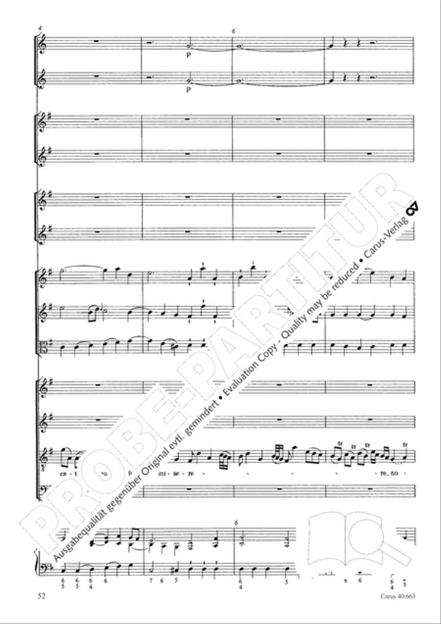 Mass in D minor (Missa in d) ATB scores gallery preview page 68