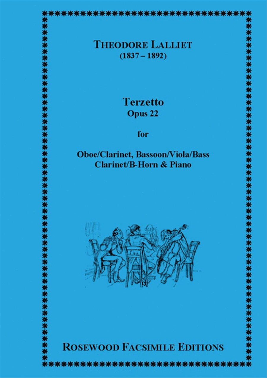 Terzetto, Op. 22 Terzetto, Op. 22 Clarinet scores gallery preview page 1