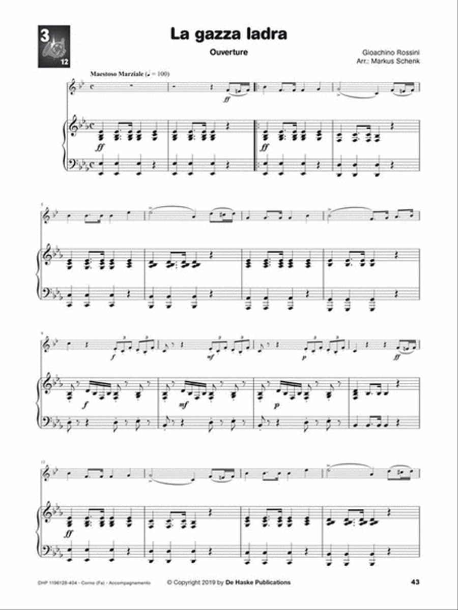 Ascolta, leggi & suona - Incontra l'opera Horn scores gallery preview page 5