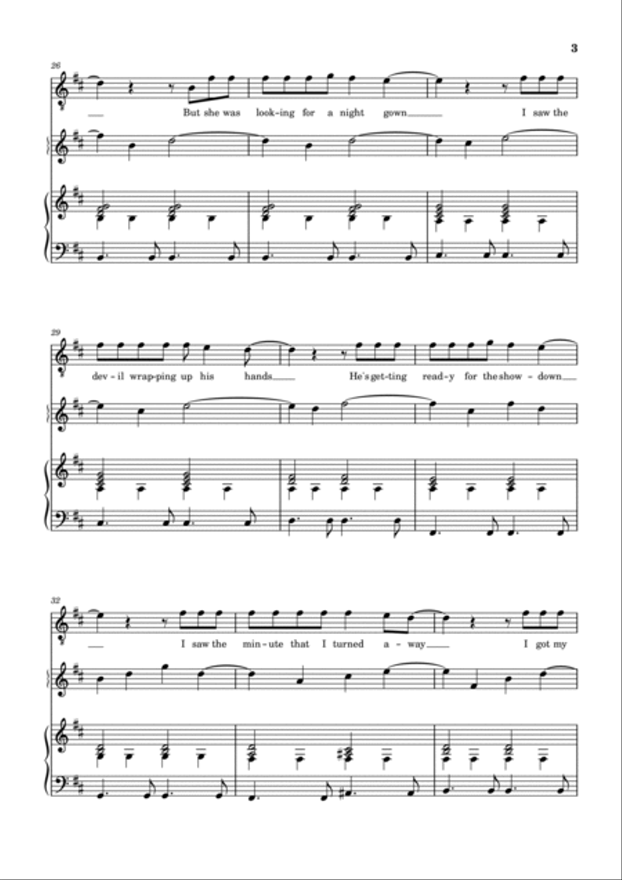 A Dustland Fairytale Voice scores gallery preview page 3
