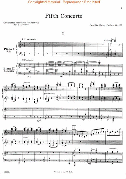 Concerto No. 5 in F, Op. 103